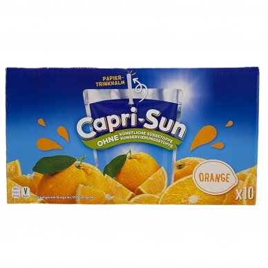 Apelsinų sulčių gėrimas Capri-Sonne, 10 x 200 ml