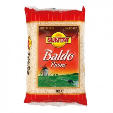 Apvalieji ryžiai Baldo SUNTAT, 1 kg
