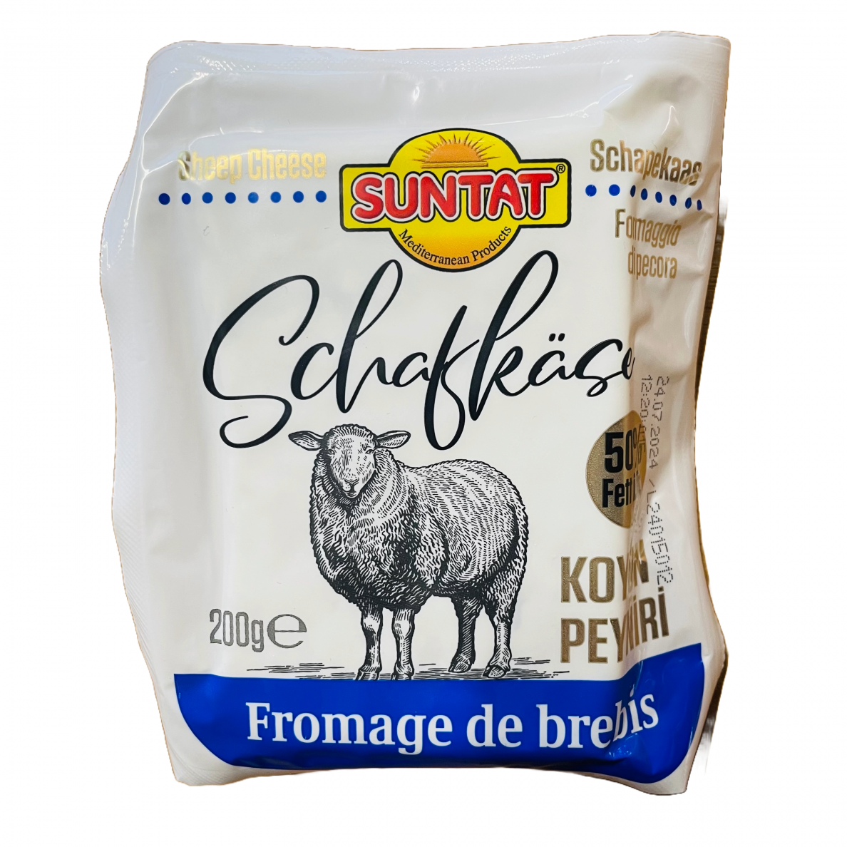 Bulgariškas avies pieno sūris 50% SUNTAT, 200 g Bulgariškas avies pieno sūris 50% SUNTAT, 200 g