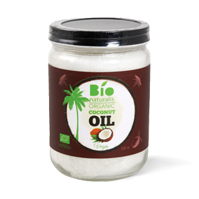 Ekologiškas nerafinuotas šalto spaudimo kokosų aliejus BIONATURALIS, 500 ml
