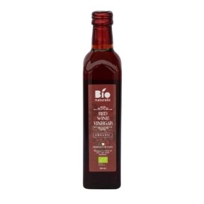 Ekologiškas raudonojo vyno actas BIONATURALIS, 500 ml