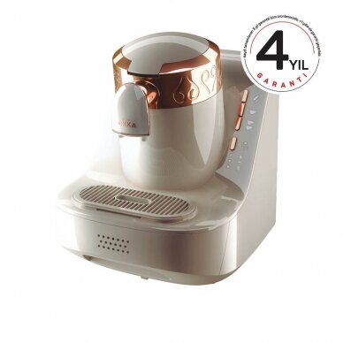 Elektrinis turkiškos kavos aparatas dvigubas ARZUM Minio OK001-W 1