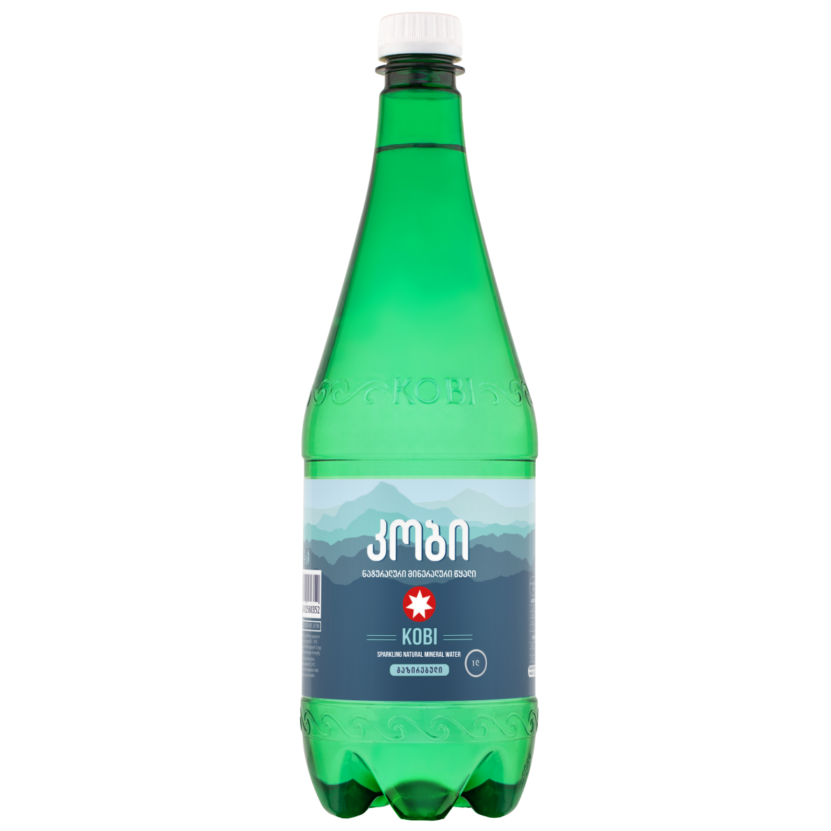 Gaz. natūralus mineralinis vanduo KOBI, 1 l