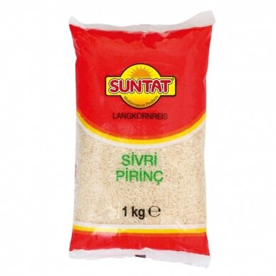 Ilgagrūdžiai ryžiai SUNTAT, 1 kg