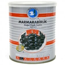Juodosios alyvuogės su kauliukais MARMARABIRLIK L (HIPER), 800 g