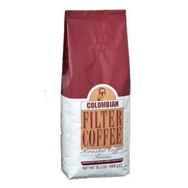 Kavos pupelės COLOMBIAN COFFEE KURUKAHVECI MEHMET EFENDI, 1 kg
