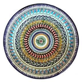 Leganas plovui (uzbekiška lėkštė) Rištan skersmuo 42 cm
