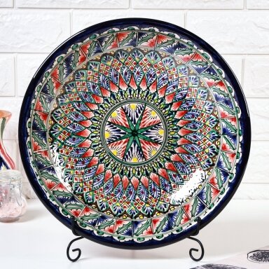 Leganas „Raštai“, 33 cm, tamsiai mėlynas 2741392