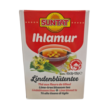 Liepžiedžių arbata pakeliais SUNTAT, 45x3g Liepžiedžių arbata pakeliais SUNTAT, 45x3g