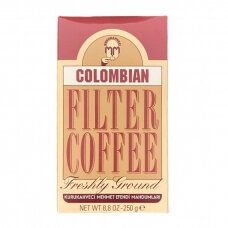 Malta kava COLOMBIAN FILTER COFFEE KURUKAHVECI MEHMET EFENDI, 250 g