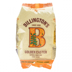 Nerafinuotas cukranendriu cukrus Golden Caster BILLINGTON‘S,1kg