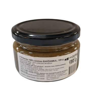 Pistacijų 100% pasta EASTANBULL, 180 g Pistacijų 100% pasta EASTANBULL, 180 g