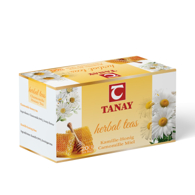 Ramūnėlių arbata su medumi TANAY pakeliais, 20 x 1g