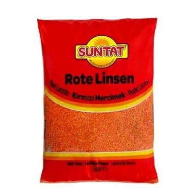Raudonieji lęšiai SUNTAT, 5 kg
