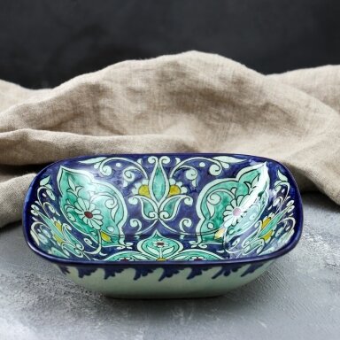 Salotinė"Gėlės", 19 cm, mėlyna 1924257