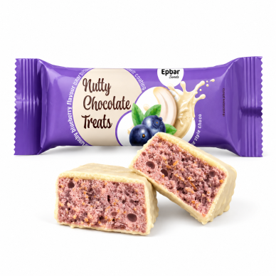 Šokoladukas BLUEBERRY Epbar, 25 g Šokoladukas BLUEBERRY Epbar, 25 g