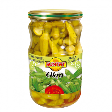 Konservuotos ybiškės (okra) SUNTAT, 540 g
