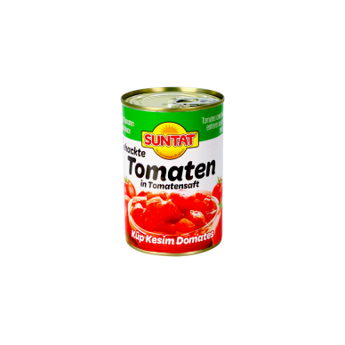 Smulkinti pomidorai savo sultyse SUNTAT, 400 g