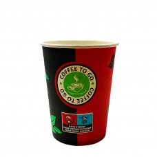 Vienkartiniai puodeliai talpa 8 ozt - 290 ml, 50 vnt.