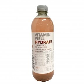 VITAMIN WELL Hydrate gėrimas 500ml