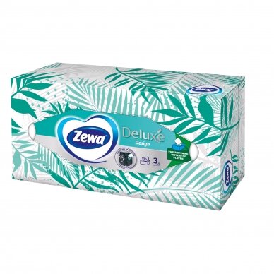 Vienkartinės kosmetinės servetėlės Zewa Family Box, 3 sl. 1